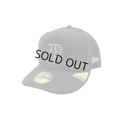 画像1: 【BROOKLYN PROJECTS】BP LOGO 59FIFTY  Pre-Curved BLACK x Glow in the dark White