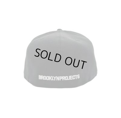 画像3: 【BROOKLYN PROJECTS】BP LOGO 59FIFTY  Pre-Curved BLACK x Glow in the dark White