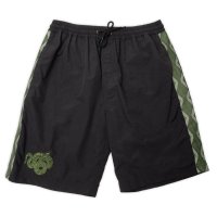PASS〜PORT COILED RPET CASUAL SHORT BLACK