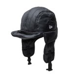 NEW ERA：トラッパー Filled Gear Recycle Ripstop ブラック