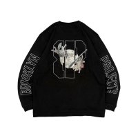 BROOKLYNPROJECTS : BP MOON & ANGELS L/S TEE