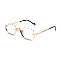 9FIVE : VILLA Black & 24k Gold Clear Lens
