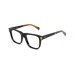 画像1: 9FIVE : OCEAN Black & Bourbon Clear Lens Glasses (1)