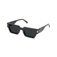 9FIVE : LOCKS Black & 24k Gold Sunglasses