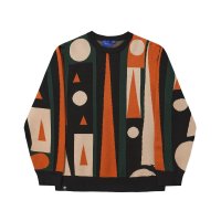 HELAS BACKGAMMON CREWNECK KNIT 