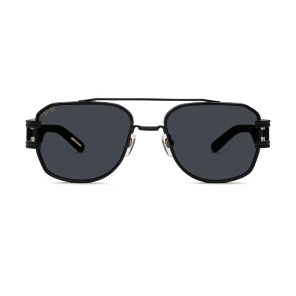 画像1: 9five ROYALS Matte Blackout Sunglasses　ロイアル / マットブラック / サングラス (1)