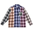 画像1: HODLLE：SPECTRUM FLANNEL SHIRT -MULTI-  (1)