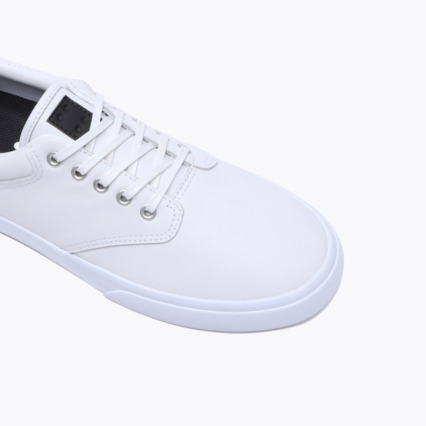 画像6: GRAVIS : FILTER LEATHER WHITE/WHITE (6)