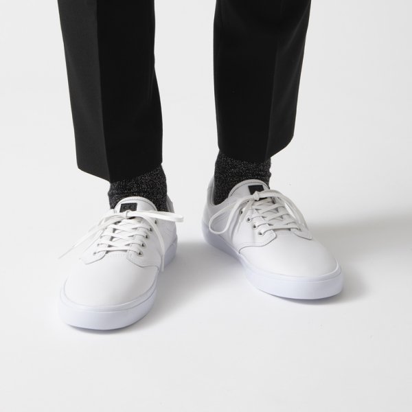 画像8: GRAVIS : FILTER LEATHER WHITE/WHITE (8)