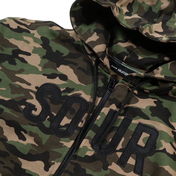 画像2: SOUR SOLUTION：SOUR ARMY ZIP HOOD (2)