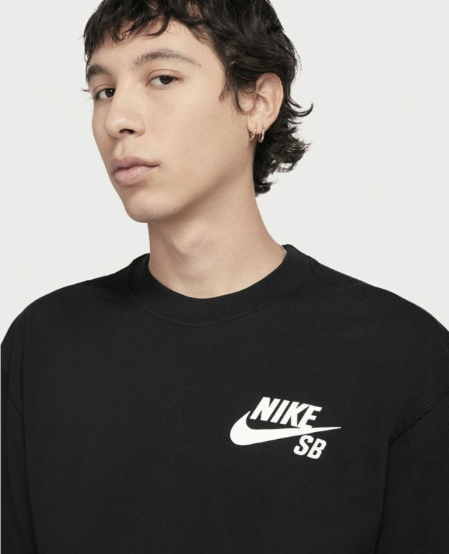 NIKE SB : ロゴ スケートボード Tシャツ BLACK - Brooklyn Projects