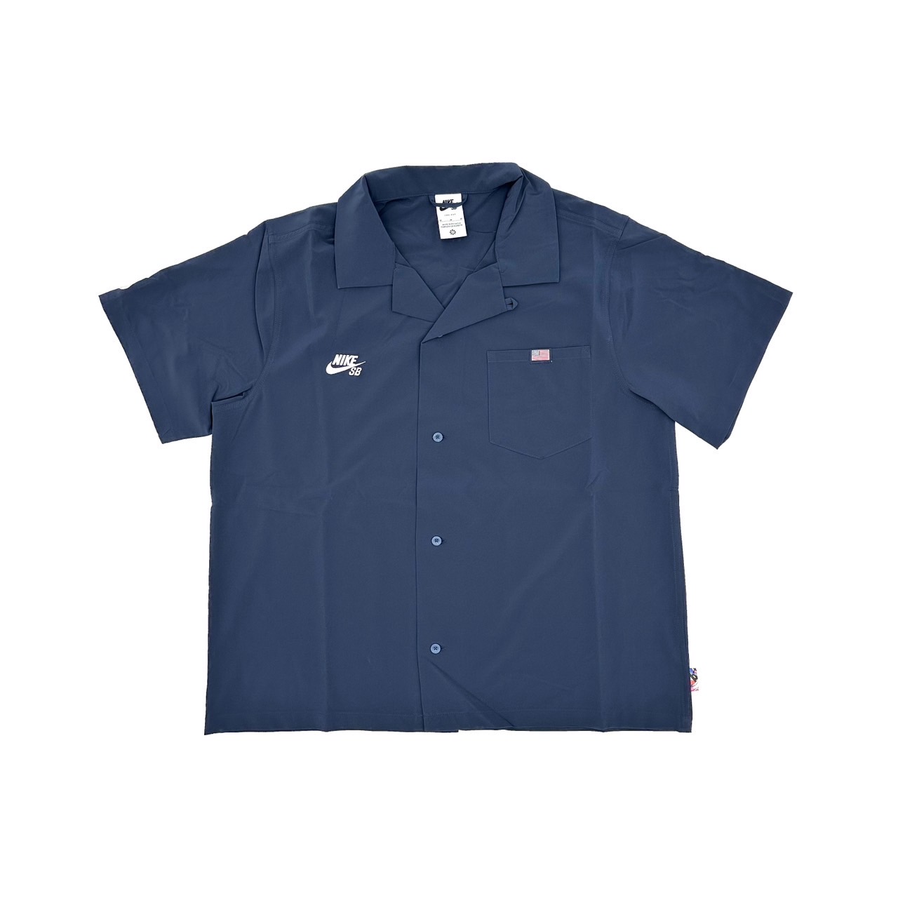 USA Nike SB ショートスリーブボタンアップボーラー　新品未使用品 NIKE SB】ショートスリーブ ボタンアップ スケートボード