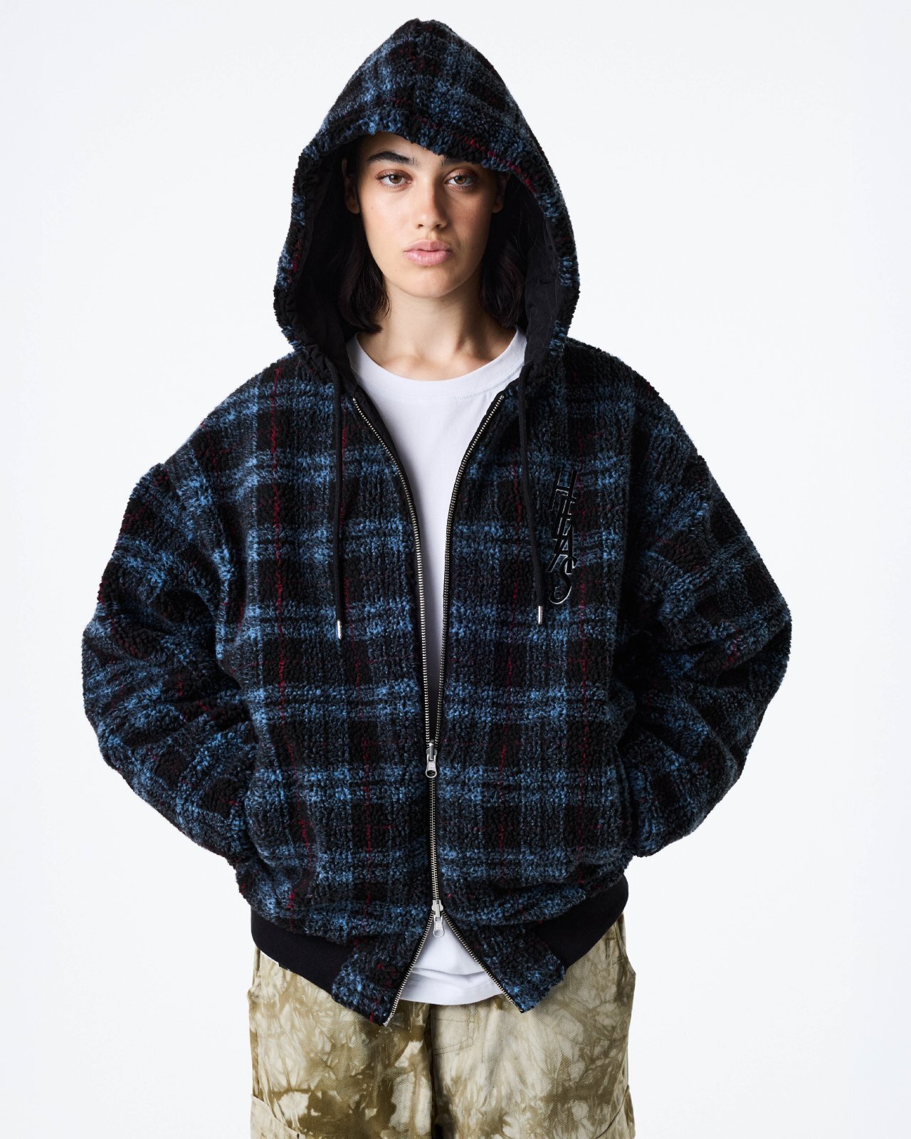 HELAS OCARO REVERSIBLE FULL ZIP JACKET - Brooklyn Projects